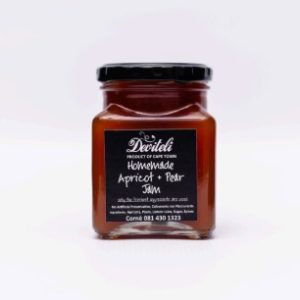 Apricot and pear jam